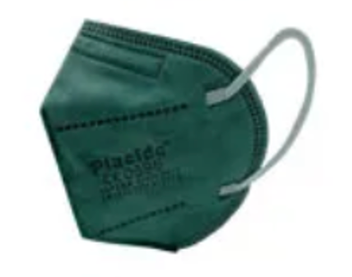 FFP2 Atemschutzmasken in grün von Placide