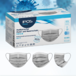 Medizinische Atemschutzmaske IPOS in grau