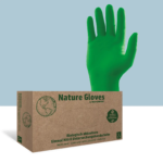 Nature Glove Einmalhandschuh aus Nitril von AMPri